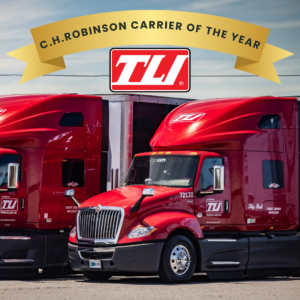 TLI recognized as carrier of the year for c.h. robinson