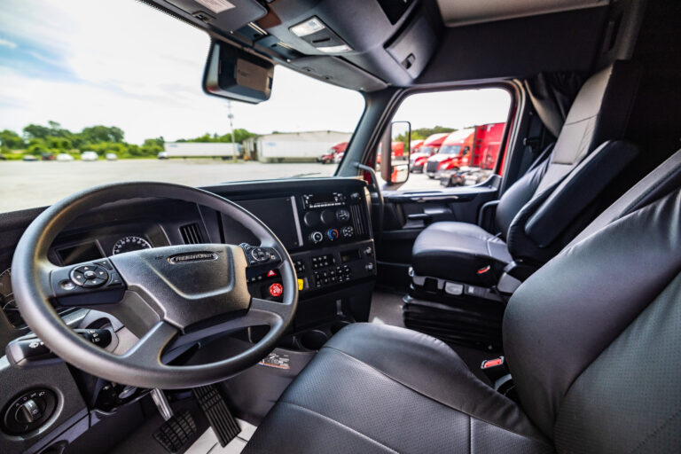 2026 International LT truck parked at Transco Lines terminal
